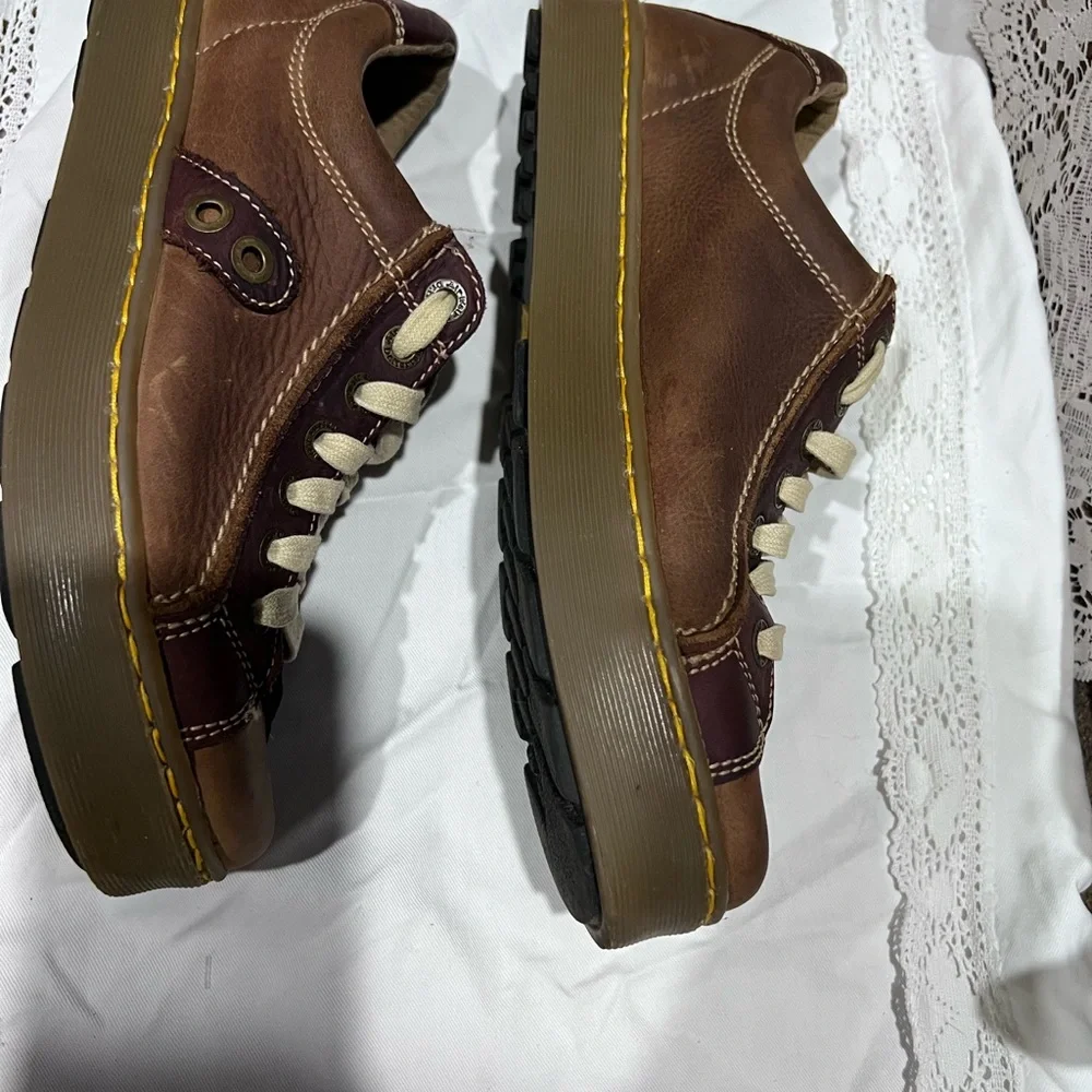 Vintage 90s Dr Martens Air Ware Leather Shoes - Picture 7 of 12